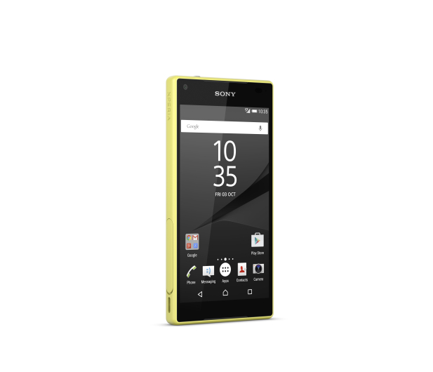 Sony Xperia Z5 Compact żółty - 261223 - zdjęcie 6